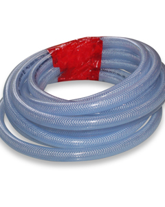 Fabric tube soft PVC 21/15mm running meter